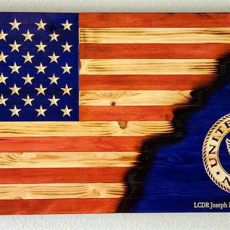 United States Navy Custom Flag Etsy