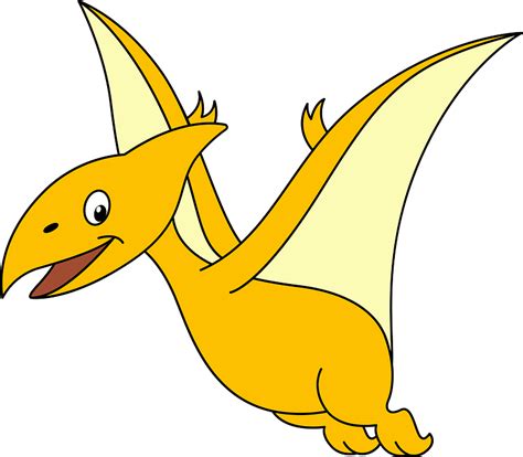 Cute Pterodactyl Free Vector Clipart Images On