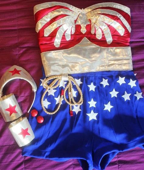 Diy Wonder Woman Costume Transformation Wonder Woman Costume Diy