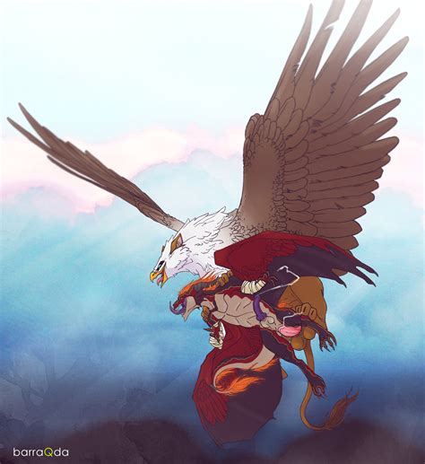 Commission Sulfer And The Gryphon By Barraqda Hentai Foundry
