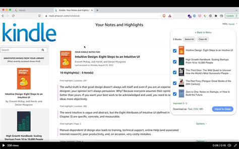 How To Import Kindle Notes Highlights As Md File Share Showcase