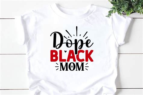 Dope Black Mom Svg Graphic By Mk Design Store · Creative Fabrica