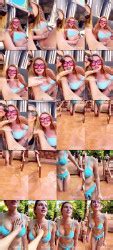 INSTA VID K2S Bella Thorne Blue Bikini 9 17 2022 Phun Org Forum
