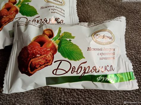 Десерт АККОНД Добрянка фундук - «Конфета-пирожное» | отзывы
