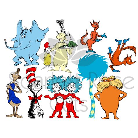 Dr Seuss Characters From The Cat In The Hat