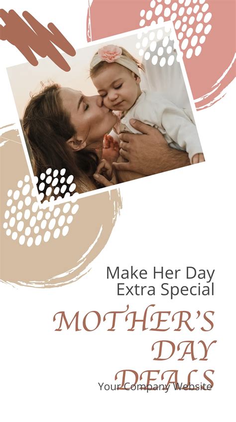 Free Mother's Day Deals Instagram Story Template to Edit Online