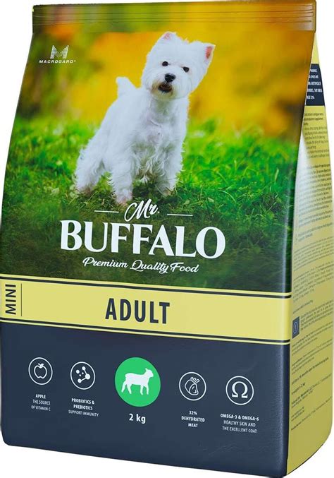 Сухой корм Mr.Buffalo ADULT MINI для собак мелких пород (ягненок) 2кг ...