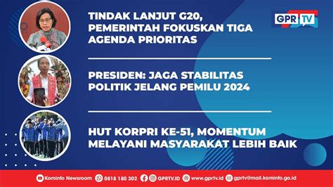 Presiden Jaga Stabilitas Politik Jelang Pemilu Kominfo Newsroom