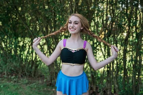 Frozen Princess Anna Inspired Bikini Set 50 Disney Swimsuits For Adults POPSUGAR Love