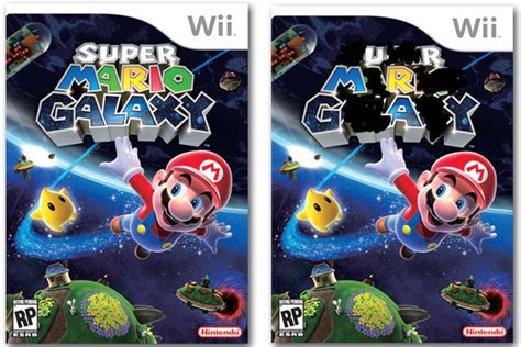 Super Mario Galaxy Says U R Mr Gay Gamesradar