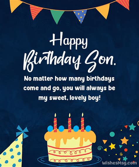 Happy Birthday To My Son Sayings