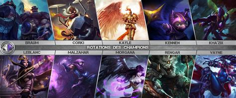 Rotation Champions Gratuits LoL 19 05 2015 Millenium