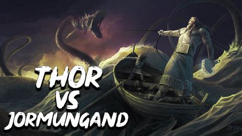 Thor Fishing for Jormungnd (The Serpent of the World) - Norse Mythology