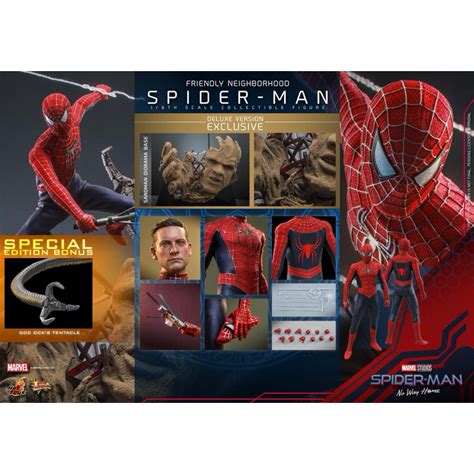 全新未拆 Hot Toys MMS B 蜘蛛人 無家日 好鄰居蜘蛛人 豪華特別版 陶比 非MMS MMS 蝦皮購物