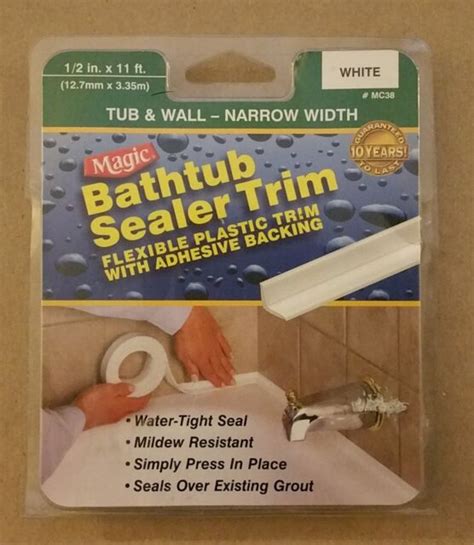 Magic American Mc386t Sink And Vanity Sealer Trim 12 In X 11 Ft White 2