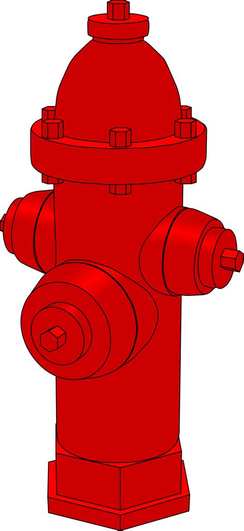 Clipart - Fire hydrant