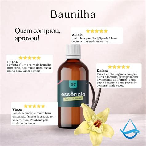 Essencia De Baunilha Tem Açucar - Essência Premium de Baunilha tudo para velas