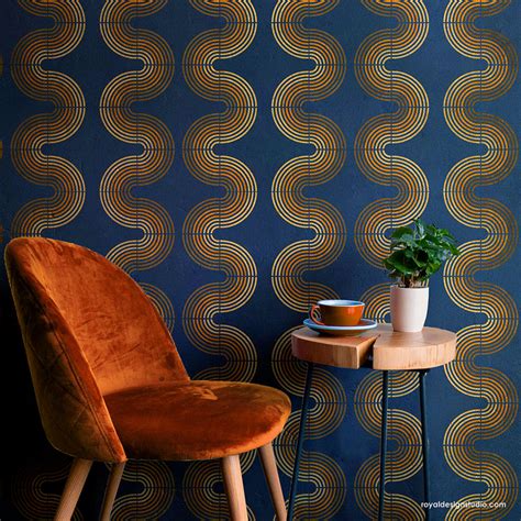 modern stencils geometric wall art tile stencils  painting floors