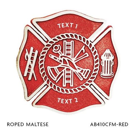 Custom Aluminum Firefighters Grave Markers