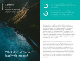 Nonprofit & Philanthropy Impact Measurement | PPT
