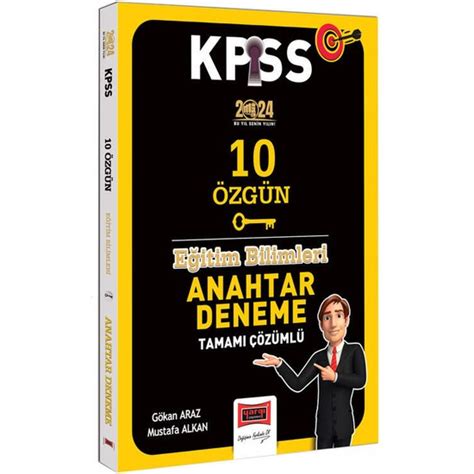 Yarg Yay Nevi Kpss E Itim Bilimleri Anahtar Serisi Kitab