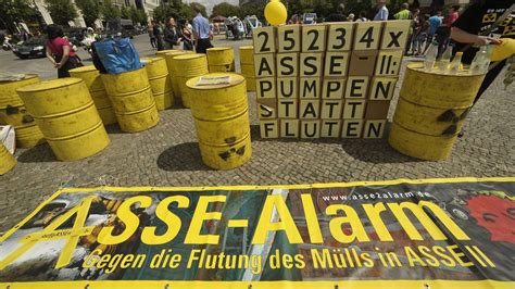 Niedersachsen Atommüll Endlager Asse ist undicht Bergung kaum möglich