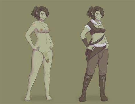 Futanari Orc Rhoda By Mekkx Hentai Foundry