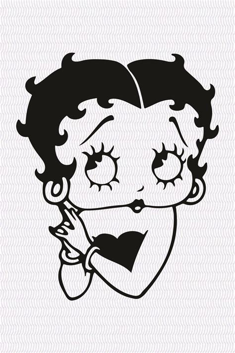 Betty Boob PKD Purple Kitten Designs