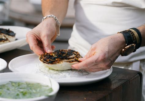 Recipe Juicy Charred Barbeque Cabbage With Herbed Yoghurt And Salsa