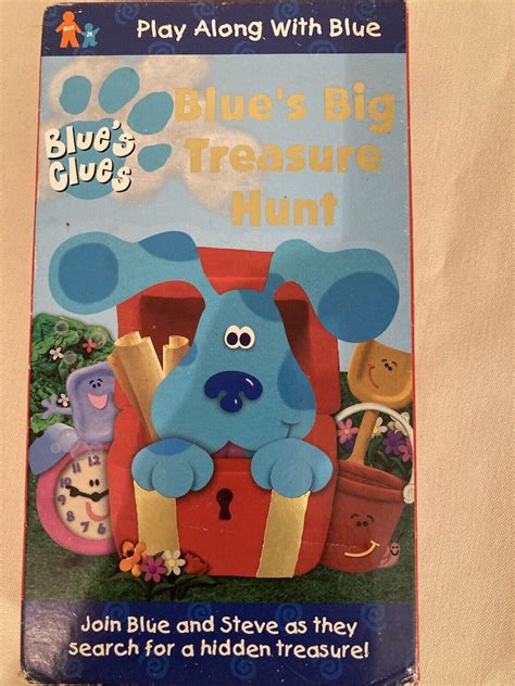 Blue S Clues Vhs Blues Big Treasure Hunt Grelly Usa