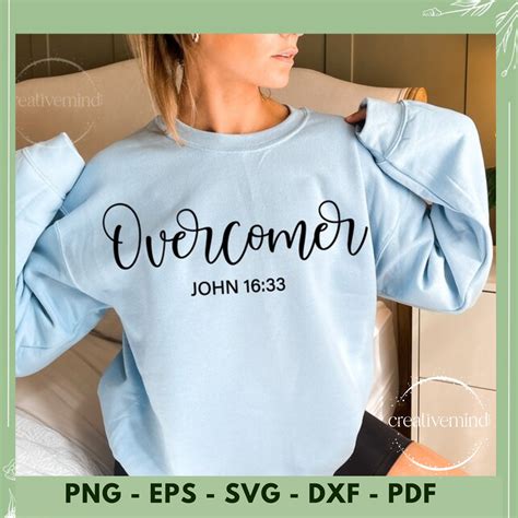 Overcomer Tshirt Svg, Warrior Svg, She Overcame Svg, She is Svg