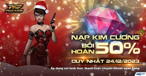 SK HOT Bồi hoàn giá trị khi nạp kim cương bằng hình thức chuyển khoản Duy nhất