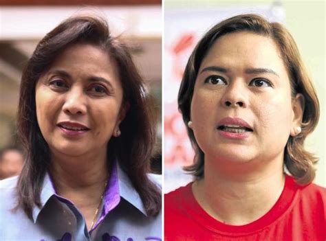 Will 2022 See Leni Robredo Vs Sara Duterte For President Inquirer News