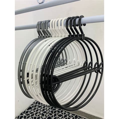 10 Cabide Redondo Giratório Preto Branco Cinza para Lingerie ou Biquíni Shopee Brasil