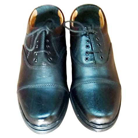 Black Men Security Guard Shoes at Rs 285/pair in Trivandrum | ID ...