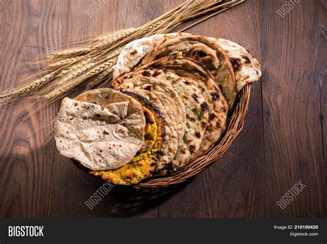 Assorted Indian Bread Image And Photo Free Trial Bigstock