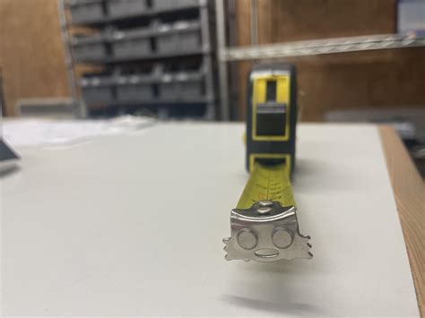 Tape measure is shocked to see me : Pareidolia