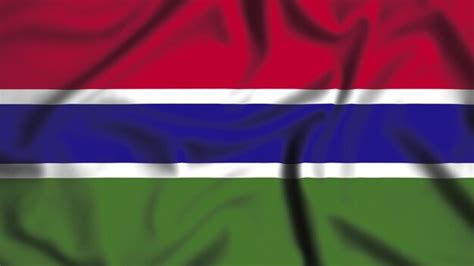 Bandera De Gambia Foto Premium