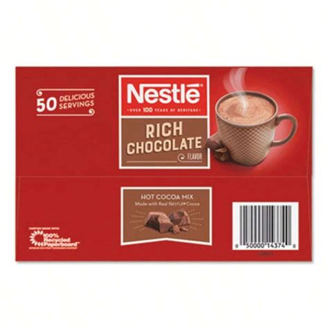 Hot Cocoa Mix Rich Chocolate 71oz 50 Box SHEIN台灣