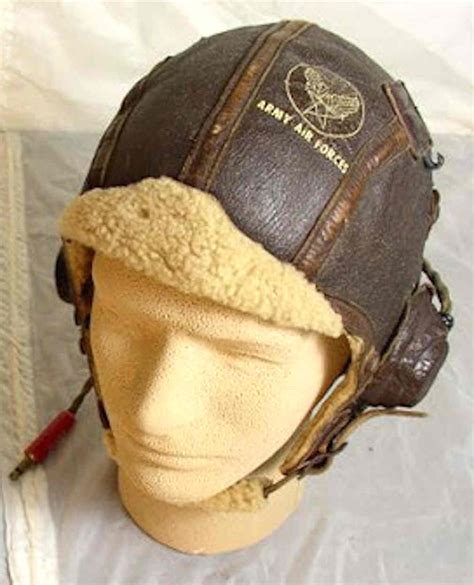 Ww2 Us Usaaf Leather Cap Insignia Decal