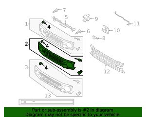 2021 2023 Ford Bronco Grille M2DZ 8200 CAPTM OEM Parts Online