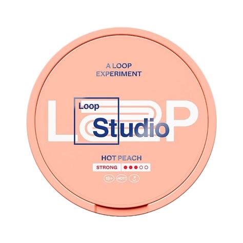 Loop Strong Hot Peach Enhanced Snus