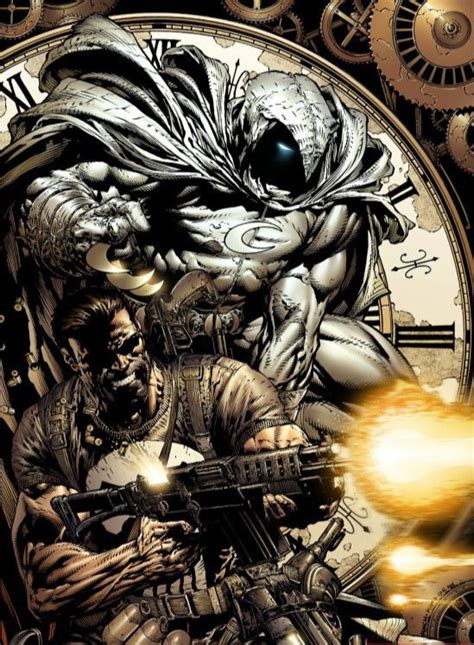 Batman And Red Robin Vs Moon Knight And Punisher Battles Comic Vine