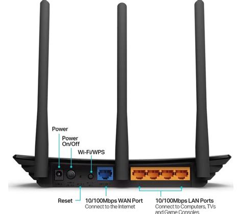 Buy TP-LINK TL-WR940N WiFi Cable & Fibre Router - N450, Single-band ...