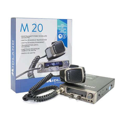 Midland M20 Statie Radio CB, bluetooth ready