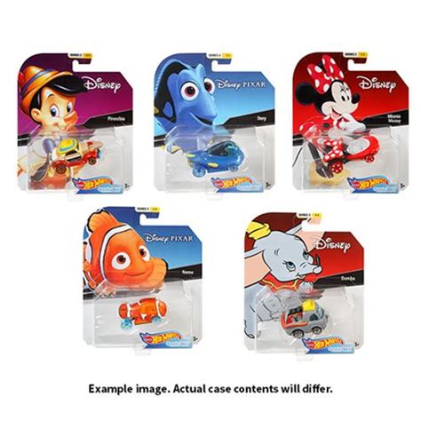 Disney Hot Wheels Character Cars Mix Case