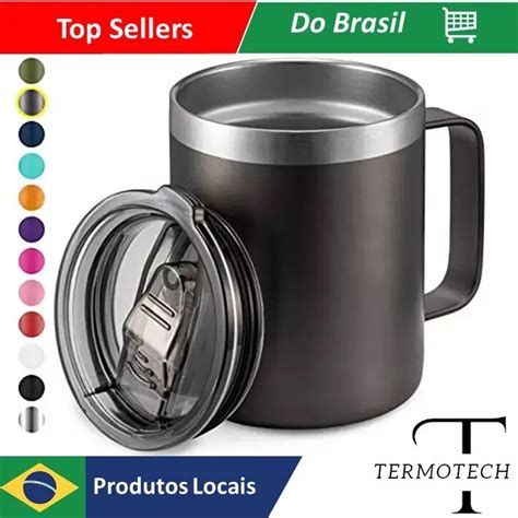 Caneca T Rmica Ml Caf Isolada A O Inoxid Vel Al A Viagem V Cuo Png