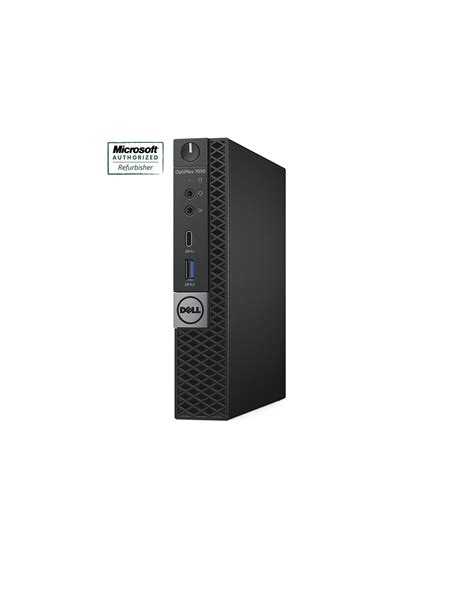 Dell Optiplex 7050 Micro Desktop I5 7500t 28ghz 8gb Ram 256gb Solid State Drive Windows 10