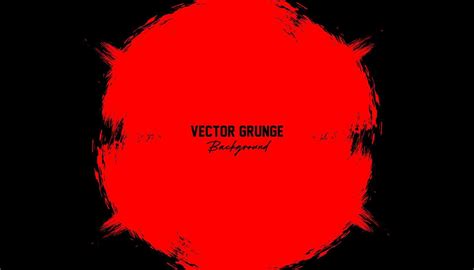 Abstract Red Cirlce Grunge Texture Background Design Vector 11778603