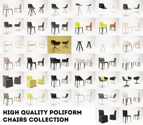Poliform Venus Chair 3d Model 19 Max Free3d
